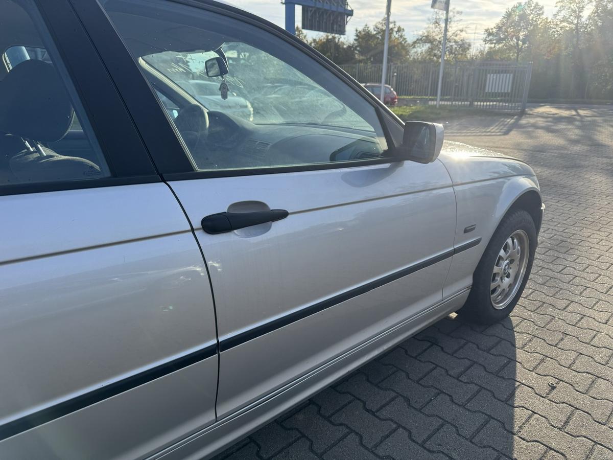 BMW 3er E46 original T&uuml;r vorn rechts 354 Titansilber Rohbau Bj.1998